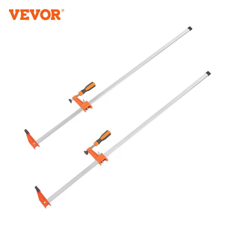 VEVOR Bar Clamps for Woodworking F Clamp 2-Pack 36" Clamp/Spreader 600 lbs Load 2-Pack 50" Parallel Clamp Set 1100 lbs Load