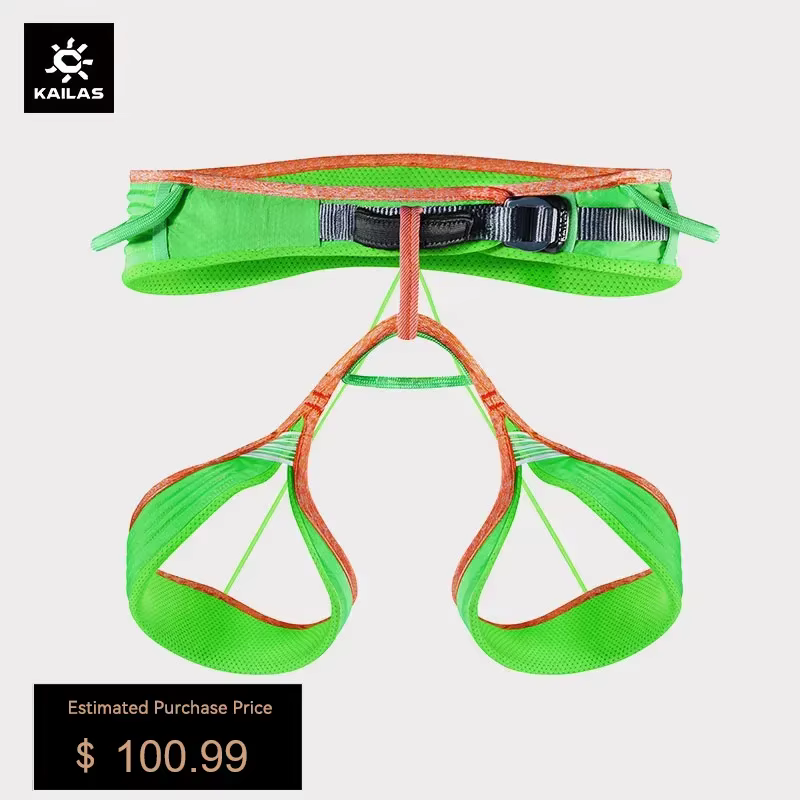 KAILAS Tabary Magic Ultralight Climbing Harness For Outdoor Climbing Mountain Work Safe Durable Breathable Harness KE731003