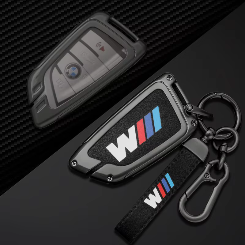 Car Remote Key Case Cover Shell For BMW M X1 X3 X5 X6 X7 1 3 5 6 7 Series G20 G30 G11 F15 F16 G01 G02 F48 Accessories Keychain