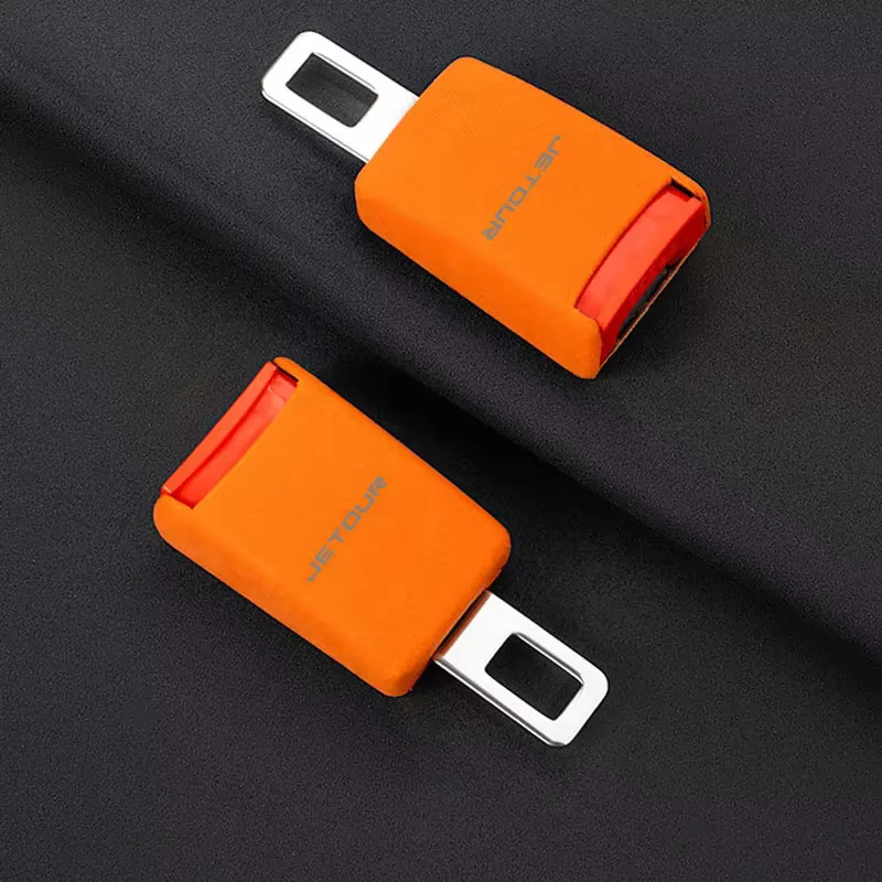 New Car Suede Safety Belt Buckle Extension Thick Plug Extender For Chery Jetour X70 X90 X95 Plus 2020 2021 2022 Chery Jetour