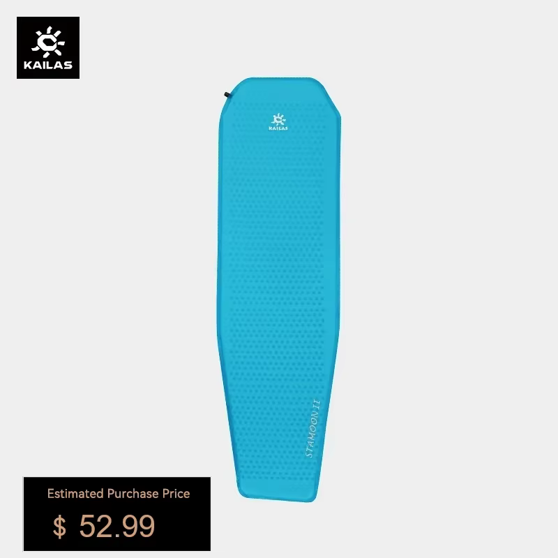 KAILAS Outdoor Hiking Sleeping Mat 2023 New Lightweight Camping Waterproof Air Mat Inflatable Casual Hiking Mattress KC2302205