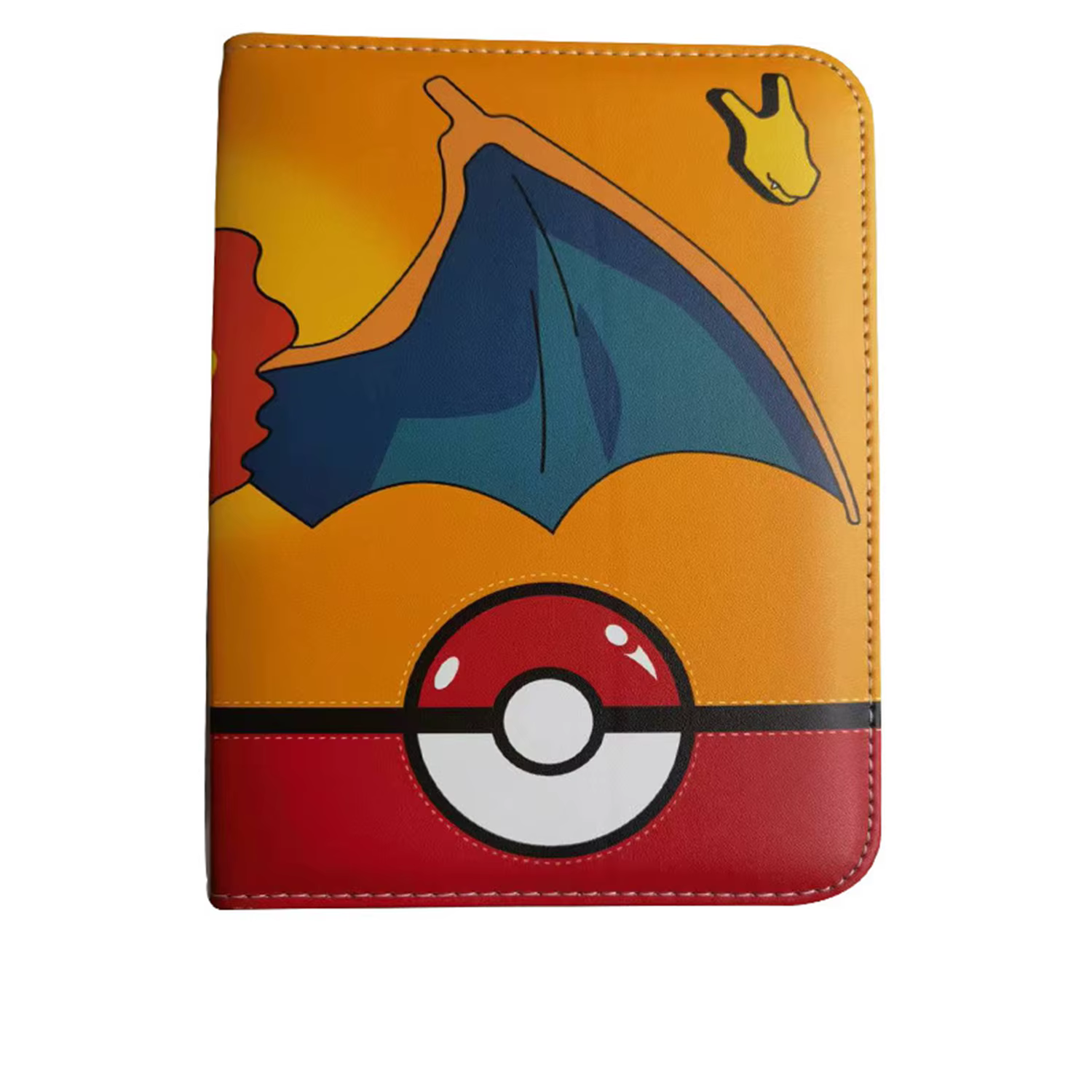 400PCS Card Album Binder Photocard PU Zipper Photo Album Carte Holder Toys Collection Folder Letters Pokemones Cards Hobby