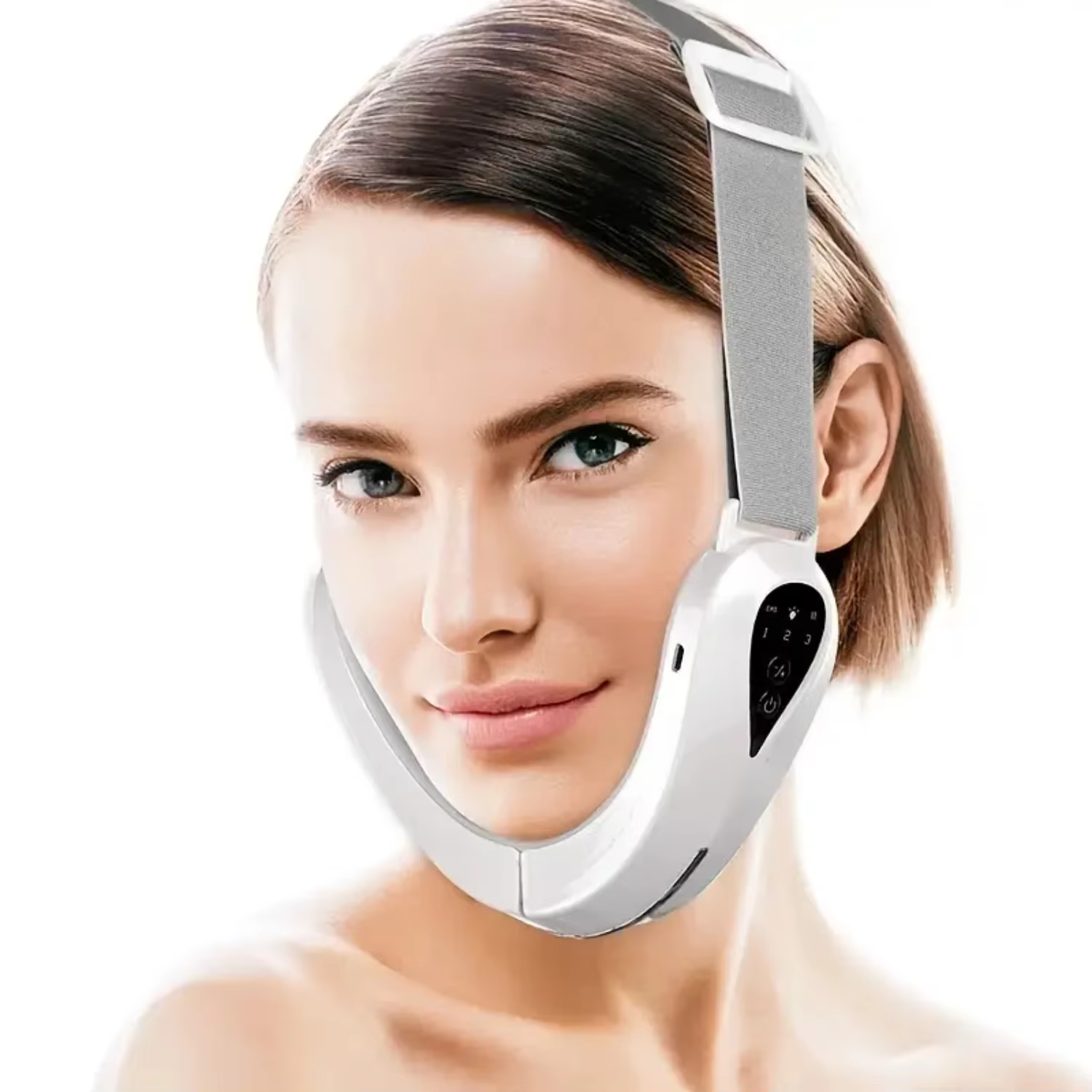 Professional Electric Double Chin Removal Machine for V-Shaped Face Firming and Skin Tightening - Advanced Massager Beauty Devic