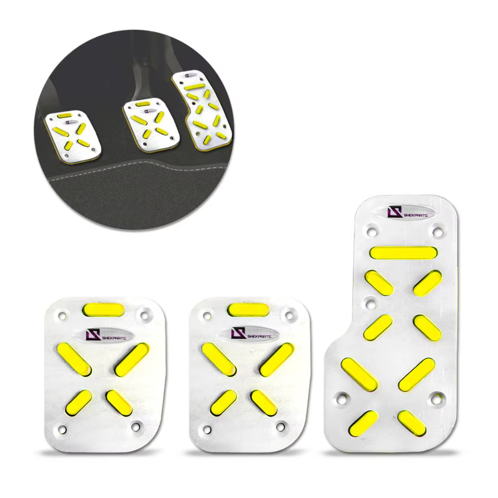 M1 3 Pieces Anodized Yellow Tuning Sports Pedalers