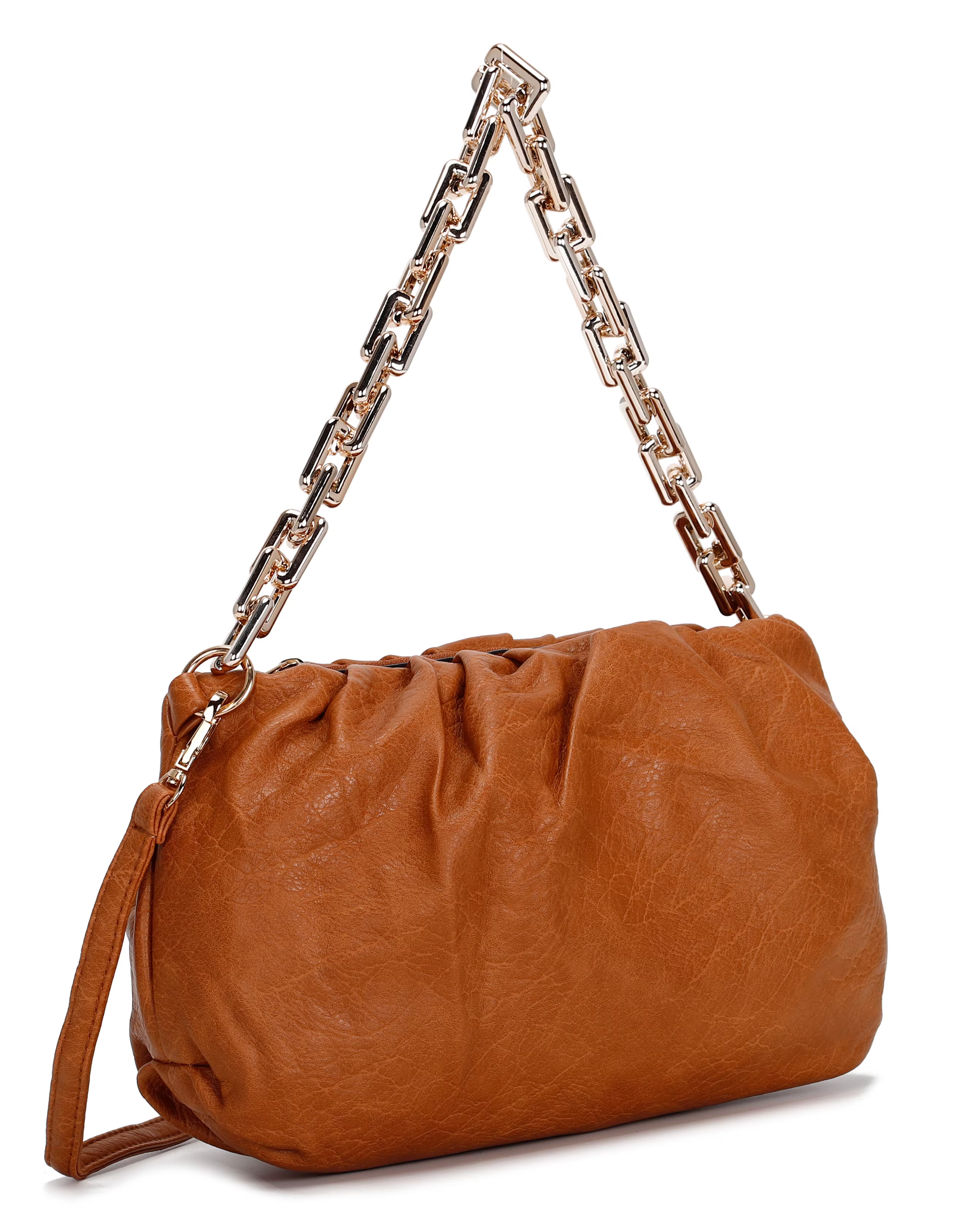 Thick Chain Cloud Bag Folded Single Shoulder Underarm Bag Can be Crossbody Shoulder Strap Detachable