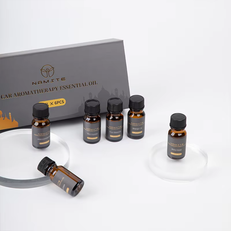 NAMSTE Car Air Freshener Luxury 6-Pack Premium Hotel Collection Fragrance Oils For Car Aromatherapy Machine Humidifier 10ML