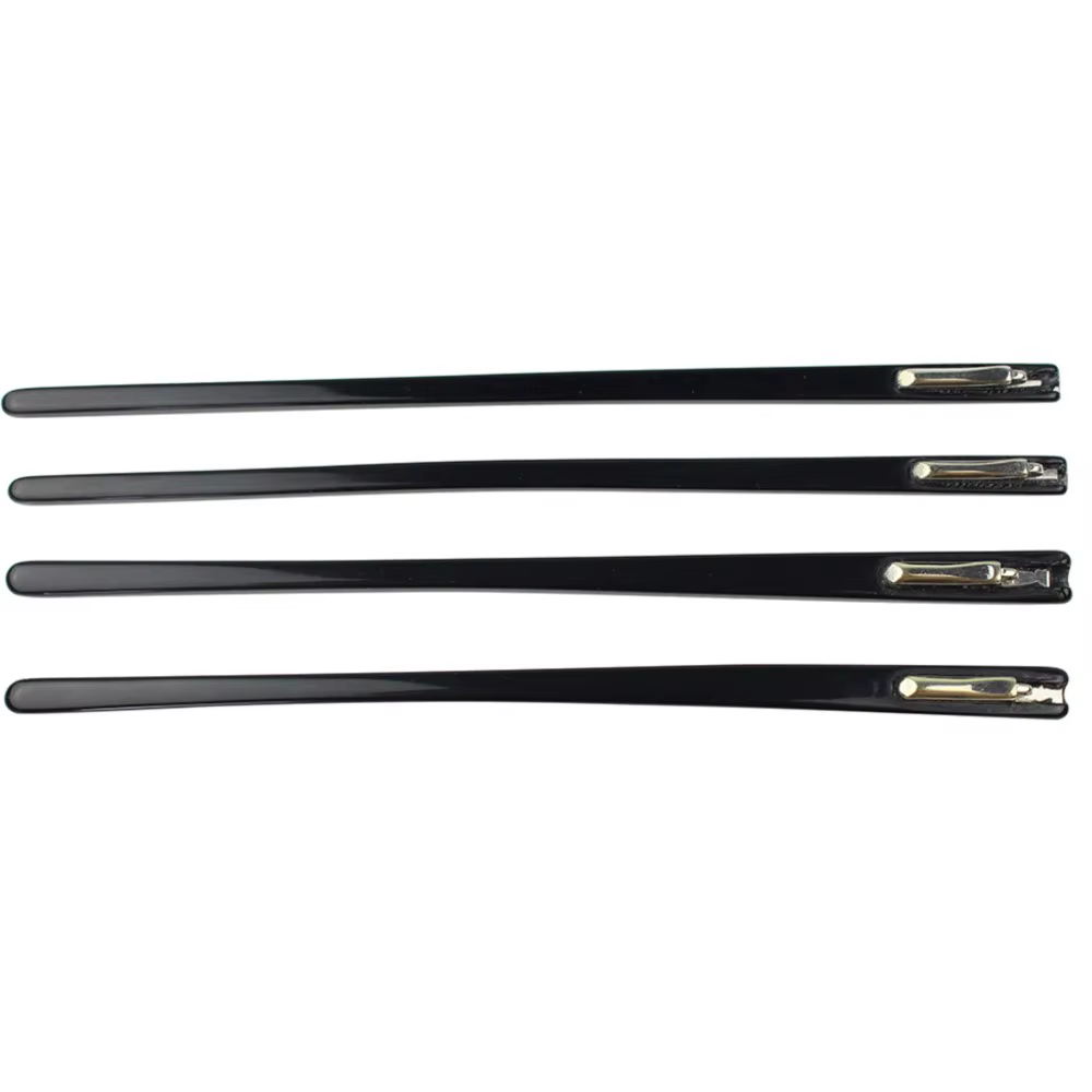 1pair Black Glasses Acetate Eyeglasses Temple Leg Tip Optical Frame Eyewear Repairing Parts