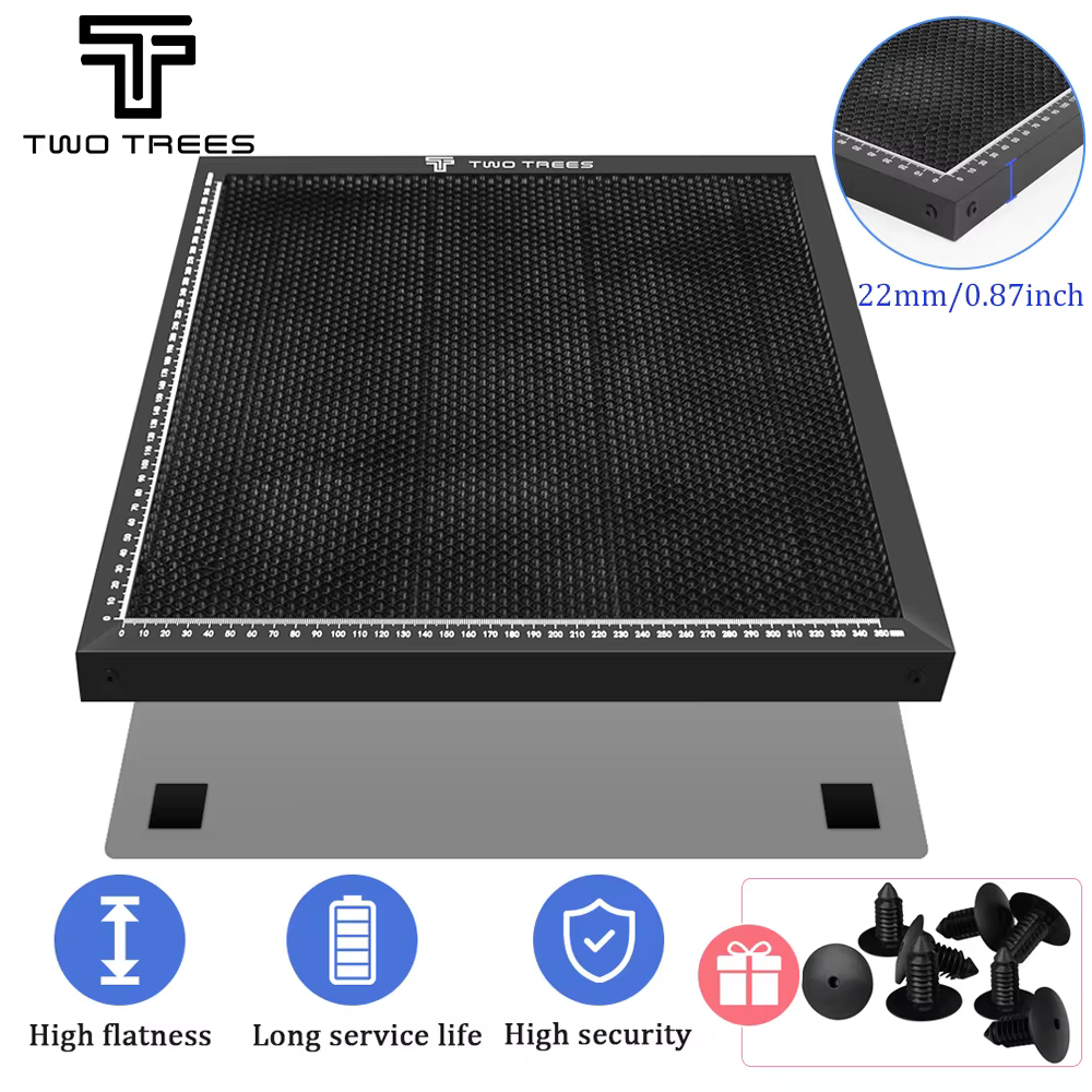 EU Warehouse Honeycomb Working Table Laser Enquipment Parts For CO2 Cutting Machine/Laser Engraver 400x400/430x400mm CNC Parts