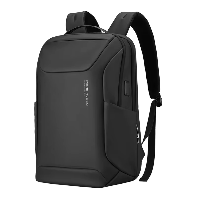 MARK RYDEN Multi-function Backpack Multi-layer Pockets Independent Laptop Interlayer USB Interface Waterproof Backpack for Men