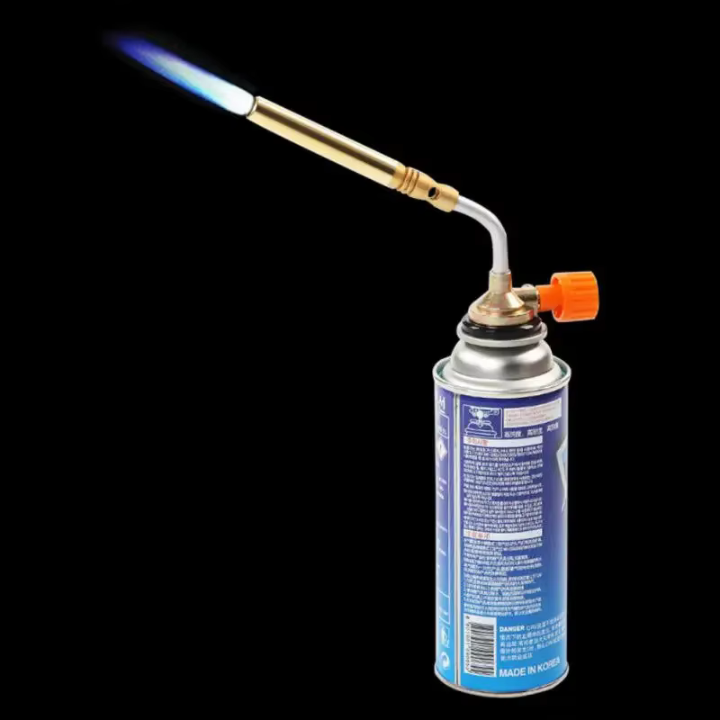 Welding gas flame gun, Bhutan burner, soldering flame-retrator, portable soldering heat gun, outdoor camping barbecue equipment