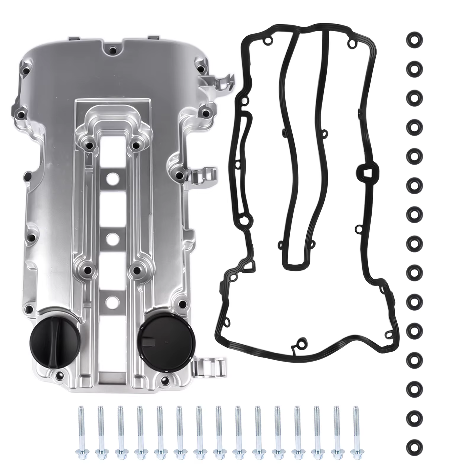 AP02 Aluminum Valve Cover for Chevy Trax Sonic Cruze Volt 2011-2021 Buick Encore 1.4L