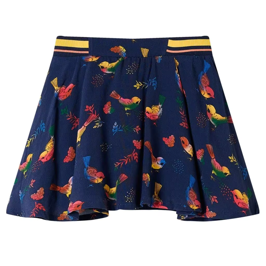 Girls' Navy Skirt - Stylish & Comfortable, Size 116 for Kids