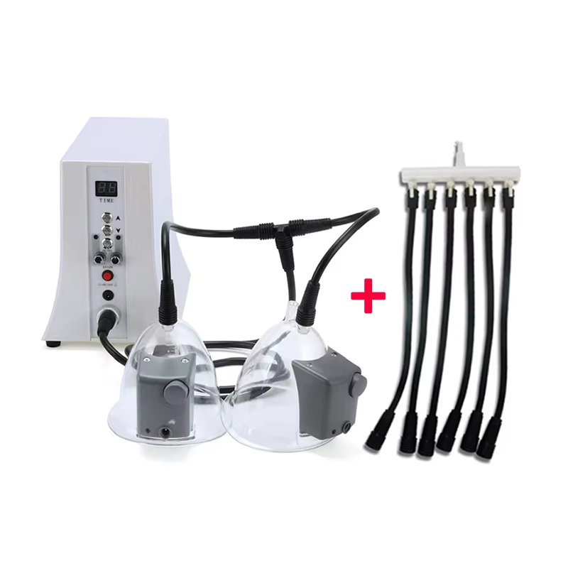 Breast Enlargement Massager Cupping Vacuum Breast Female Cellulite 38 Cup Vacuum Pump Therapy Breast Body Massager