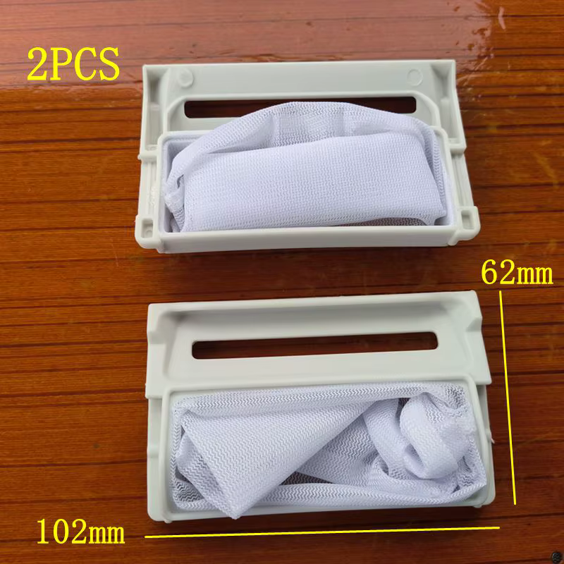 2PCS Suitable for LG washing machine accessories filter bag 5231FA2239N-2S.W.96.6 filter box Filter mesh bags parts
