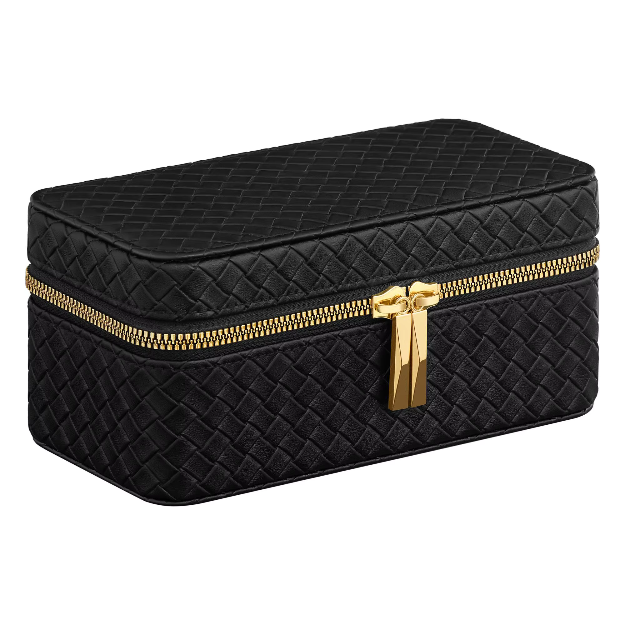 SONGMICS HOME watches Box, RONNE Collection, Case for 3 watches, PU in braided look, 10x20x9 cm