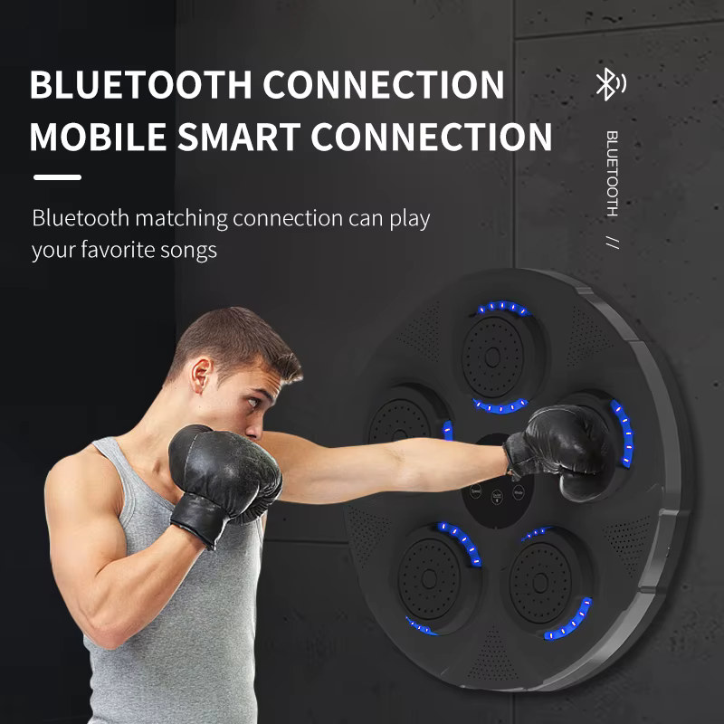 Smart Music Boxing Training Machine Boxing Fitness Trainer Electronic Wall Target Wall Hanging Sanda Sandbag Kid Adult