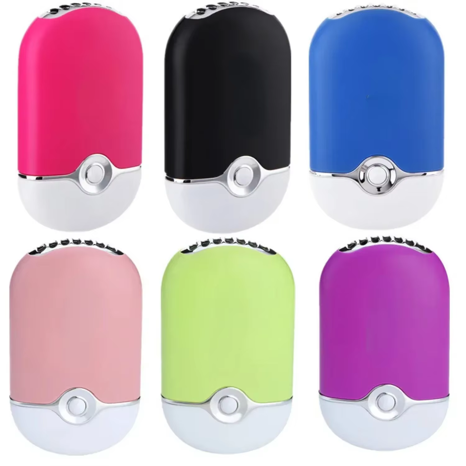 e Beauty Accessory for Modern Women - Sleek and Compact Portable Mini Hot Air Conditioning Eyelash Fan - Convenient and Powerful