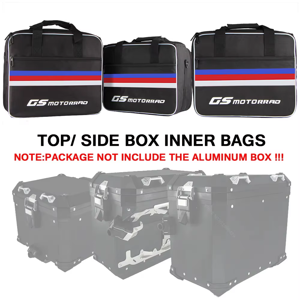Motorcycle Saddlebag For BMW R1250GS ADV LC R1200GS F850GS F750GS GS1250 2018-2022 2023 Luggage Inner Bag Expandable Saddle Bags