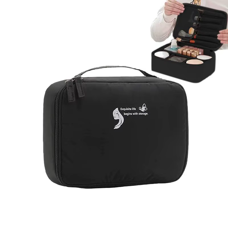 Toiletry Bag For Women Square Makeup Organizer Bag Lightweight Travel Toiletry Organizer Bag Makeup Organizer Bag For Cosmetics