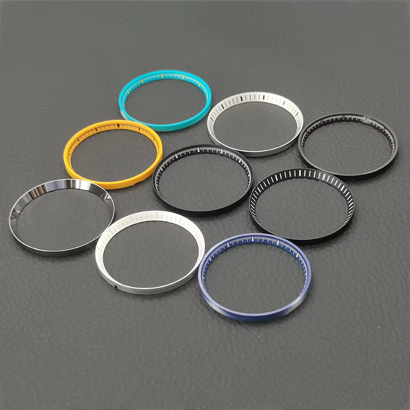 Dia 31.4mm Chapter Ring Fits Seiko 6105 6309 Turtle Captain Willard Diving Watch Case NH35 NH36 Movement Watch Case Parts