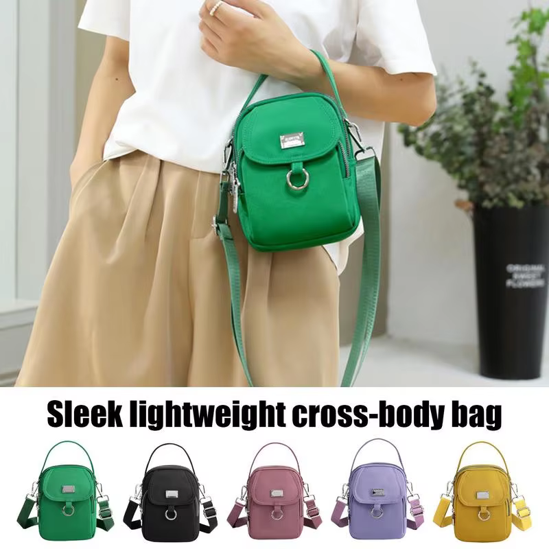 Casual Sling Bag Waterproof Shoulder Sling Purse Fashionable Fanny Bag Lightweight Chest Bag For Streetwear Outgoing Shopping