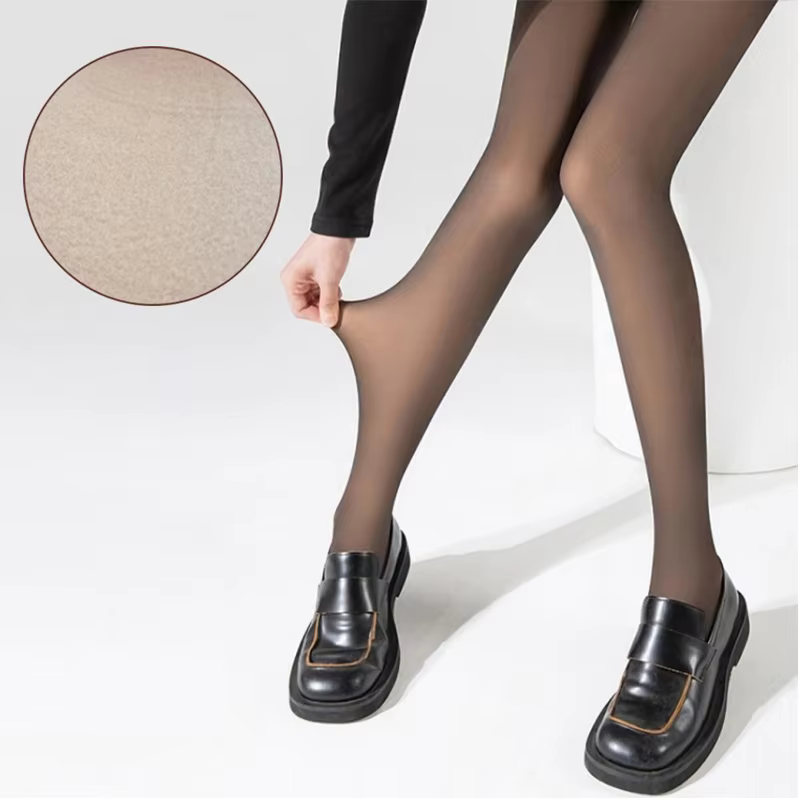[Wholesale line] Winter Wholesale Wholesale slim slim see-through tights stockings