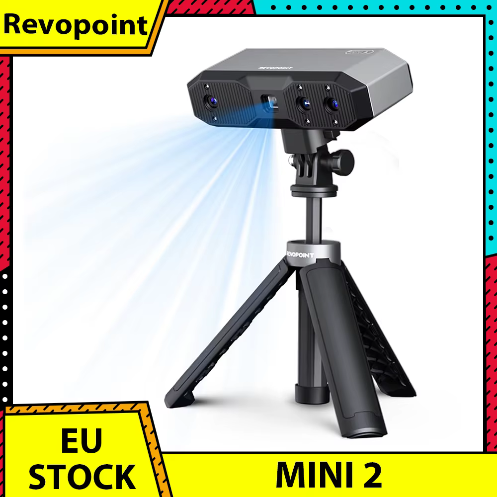 Revopoint MINI 2 3D Scanner Standard Edition 0.02mm Precision 2MP Resolution Up to 16fps Scanning Speed for Dental/Small Objects