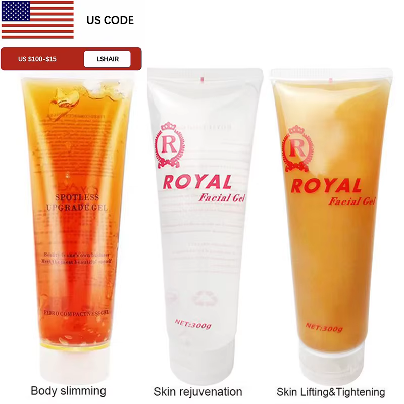 3pcs/Set 900G Ultrasound Gel Conductor Radiofrecuencia y Cavitacion for Beauty EMS Galvanic and RF Devices Body Slimming Machine