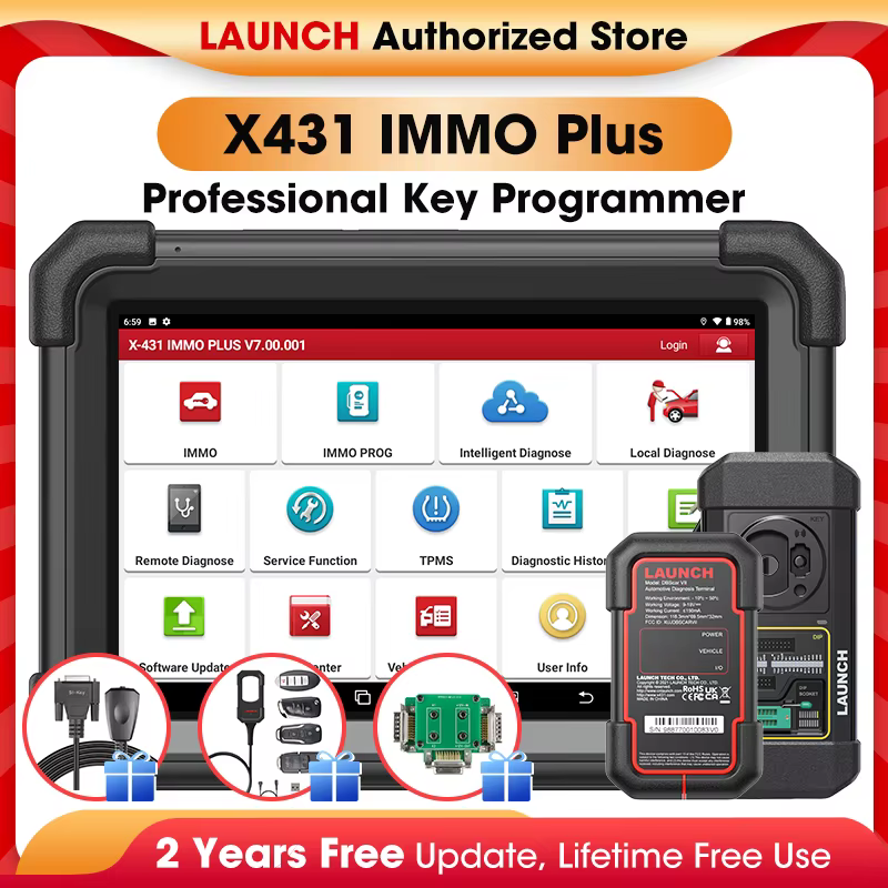 GL LAUNCH X431 IMMO Plus Car Immobilizer Key Programmer Programming Tool Automotive Diagnostc Scanner Autoscanner Free Shipping
