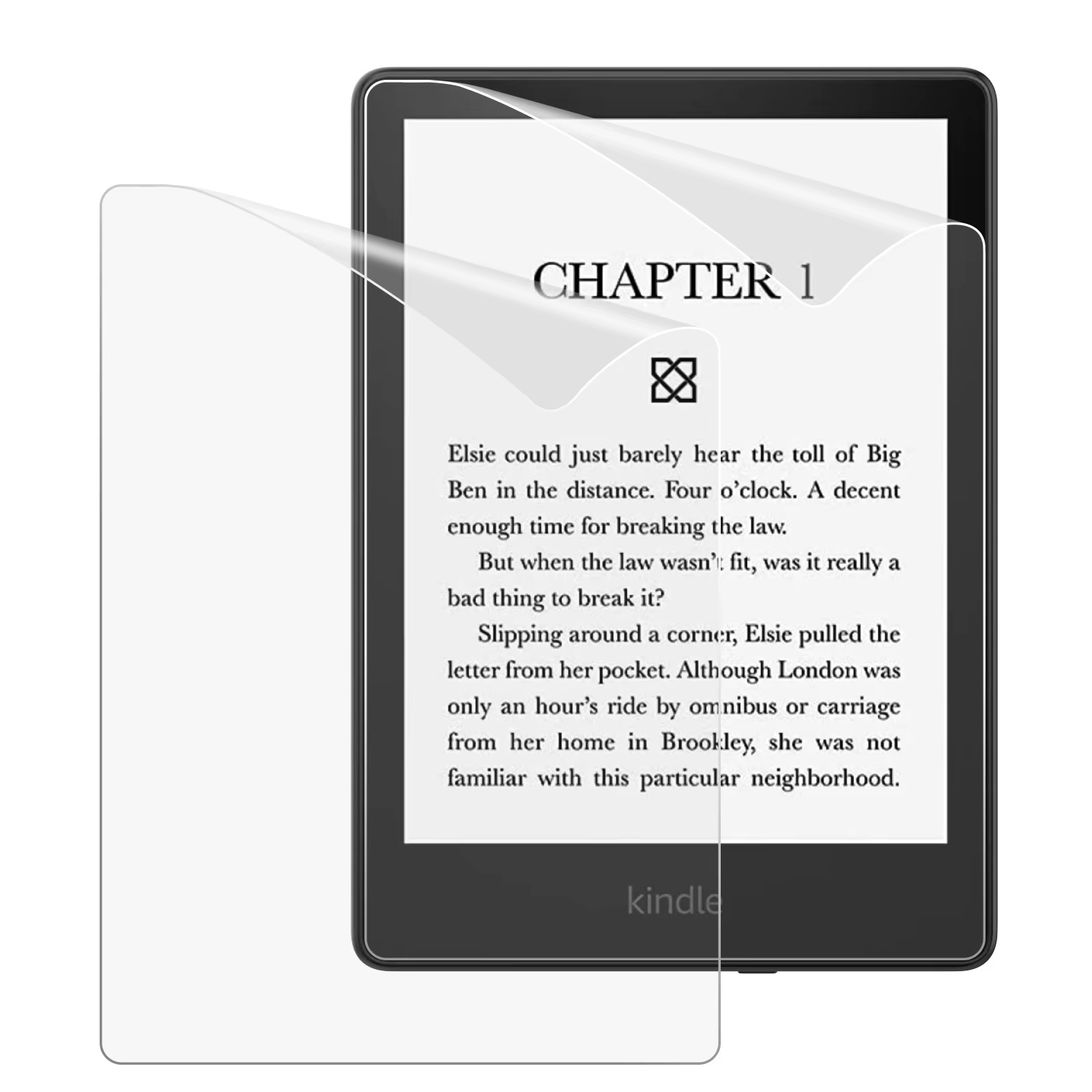 MoKo 2Pack Screen Protector for 6.8"Kindle Paperwhite (11th Gen 2021)and Kindle Paperwhite Signature Edition,Anti-Glare PET Film