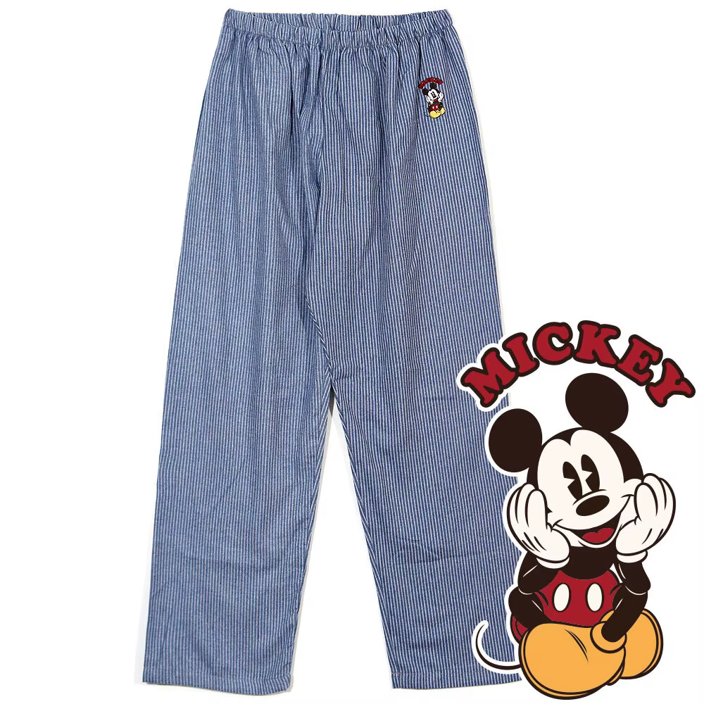 Disney pajamas Mickey Mouse pajama pajamas pants with strip sleeper couple similer look