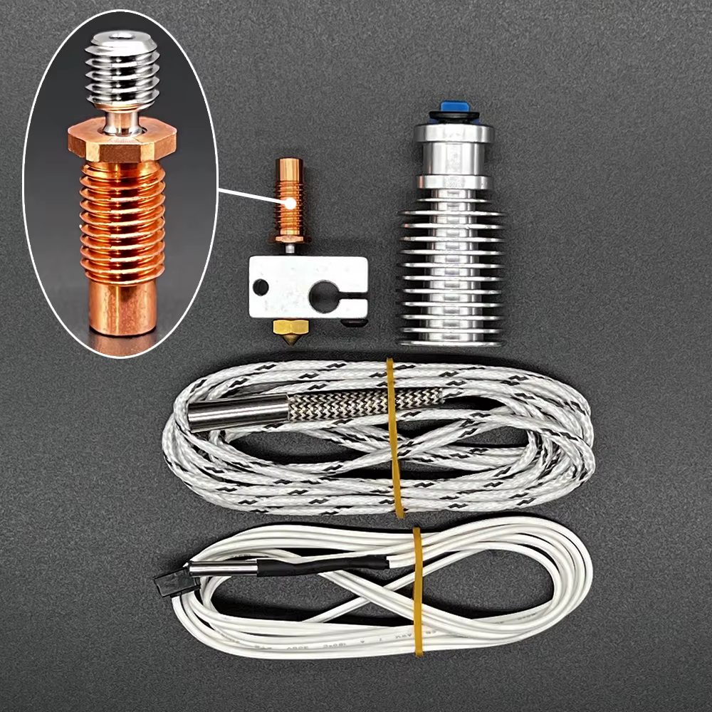 E3D V6 Hotend Kit 3d Printer Accessories 320℃ High Temperature Voron 2.4 J-head Remote Extruder Parts 12V 24V 1.75/0.4MM