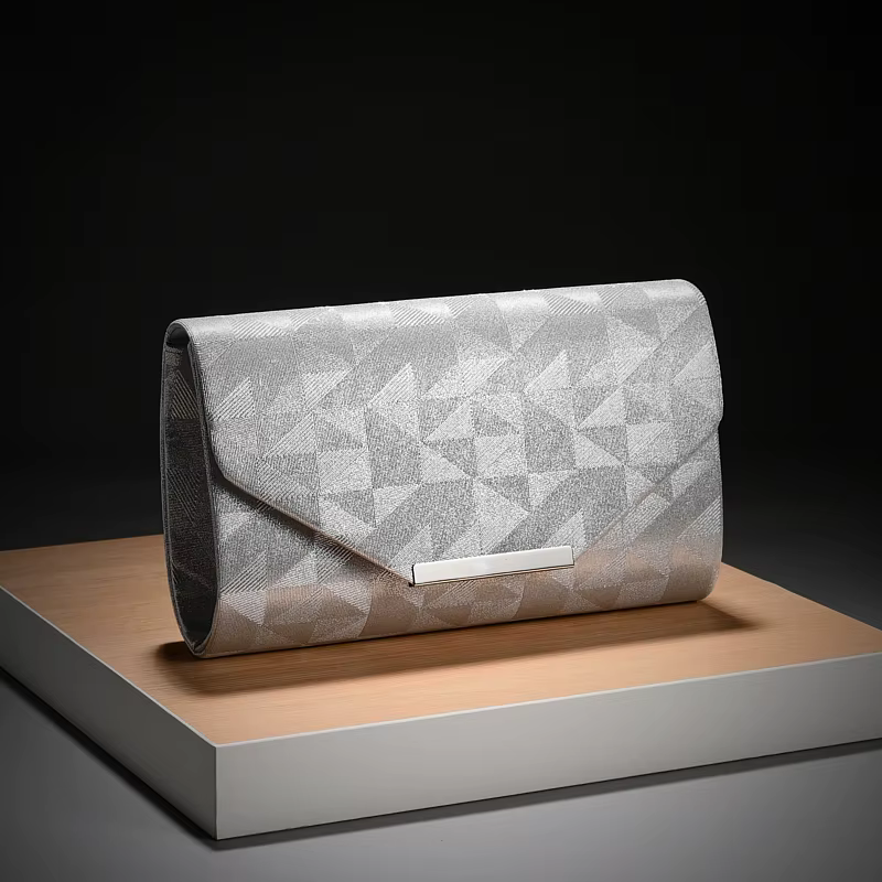 Shiny Clutch Evening Bags For Women Bling clutch sparkly chain bag Purse Glitter Handbag Elegant Handmade Shoulder Bag