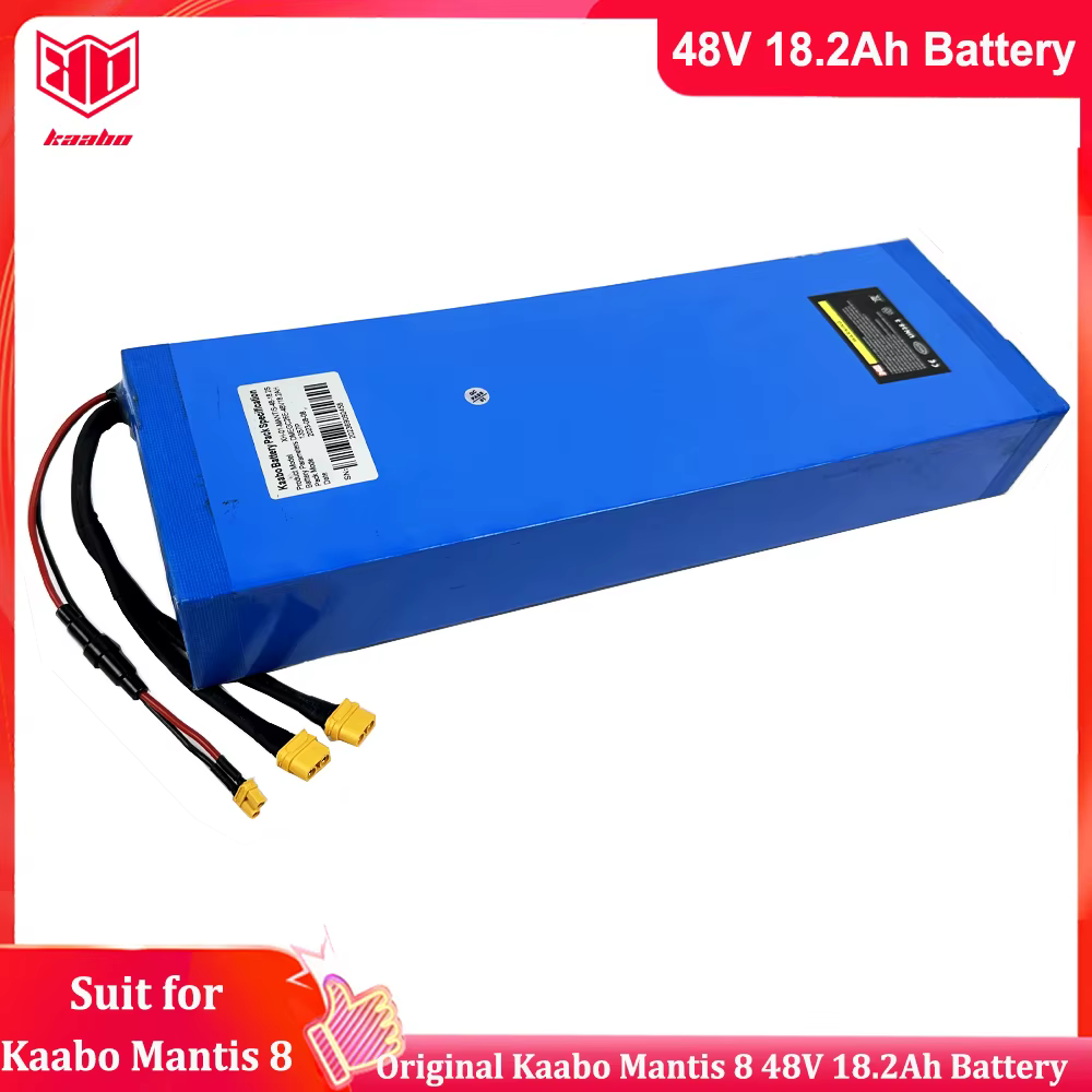 Original Kaabo Mantis 8 Dual Motor 48V 18.2Ah Battery Suit for Offical Kaabo Mantis 8 Dual Motor Electric Scooter