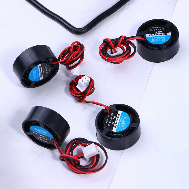 New Mini 2510 25*10MM DC 5V 9V 12V 24V Round 2-Pin Cooler Brushless Chipset Heatsink Mute Mini Notebook Micro Cooling Fan