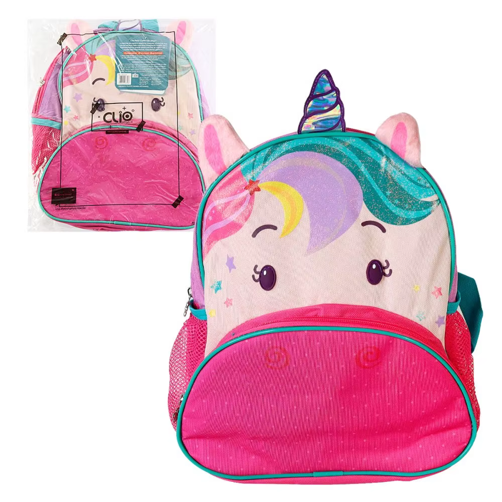 Children's Backpack With Unicorn Strap-Assorted