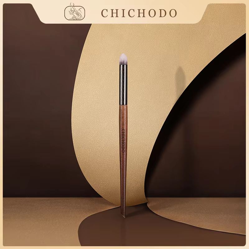 CHICHODO Professional animal hair makeup brush Precision concealer eye shadow brush Simple beauty tools - synthetic fiber -E223