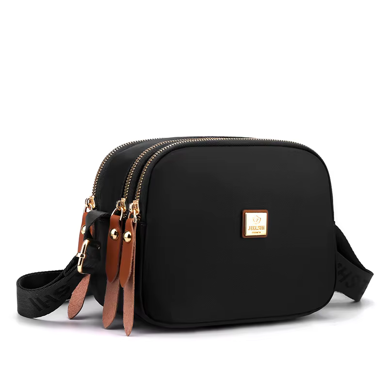 Small Shoulder Bag Women CrossBorder Supply Of Nylon Fabric Leisure Mini Shoulder Bag Ladies Embroidered Han Pocket