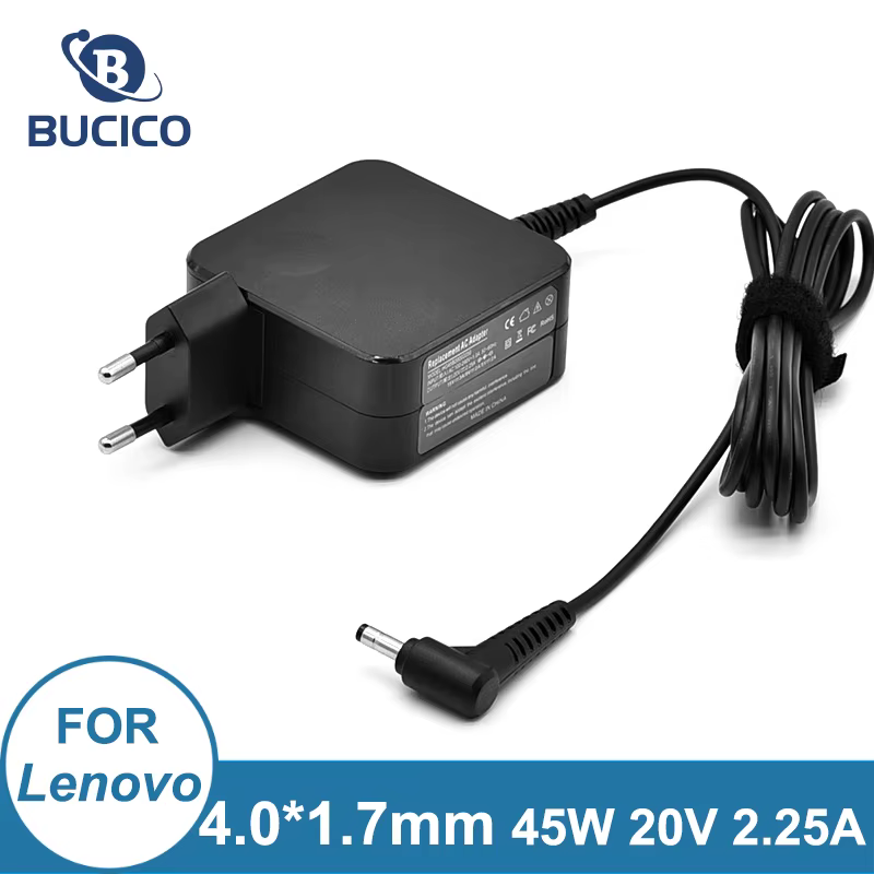 20V 2.25A 45W Charger for Lenovo IdeaPad 310 320 100 110S 120S 520S  530S 710 710S Flex 4/5/6 Yoga 510 710 Laptop Power Adapter