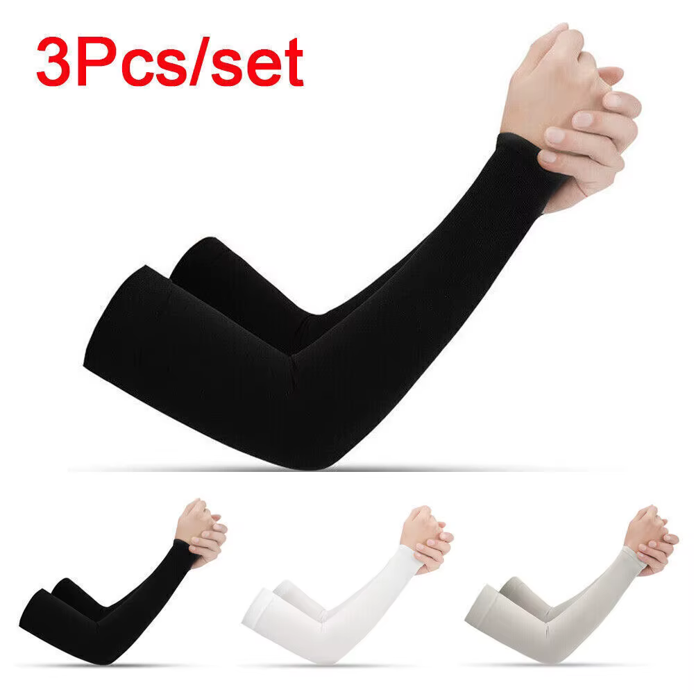 3Pairs Coog Arm Sleeves Cover UV Sun Protection Sports Outdoor For Men Women