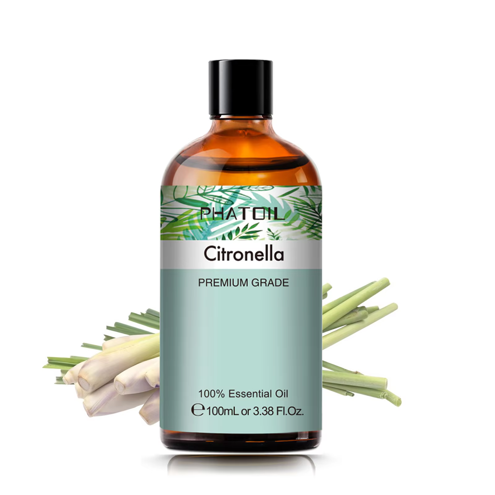 100ml Citronella Essential Oil Diffuser Pure Natural Lavender Eucalyptus Vanilla Peppermint Basil Tea Tree Cloves Aromatic Oil