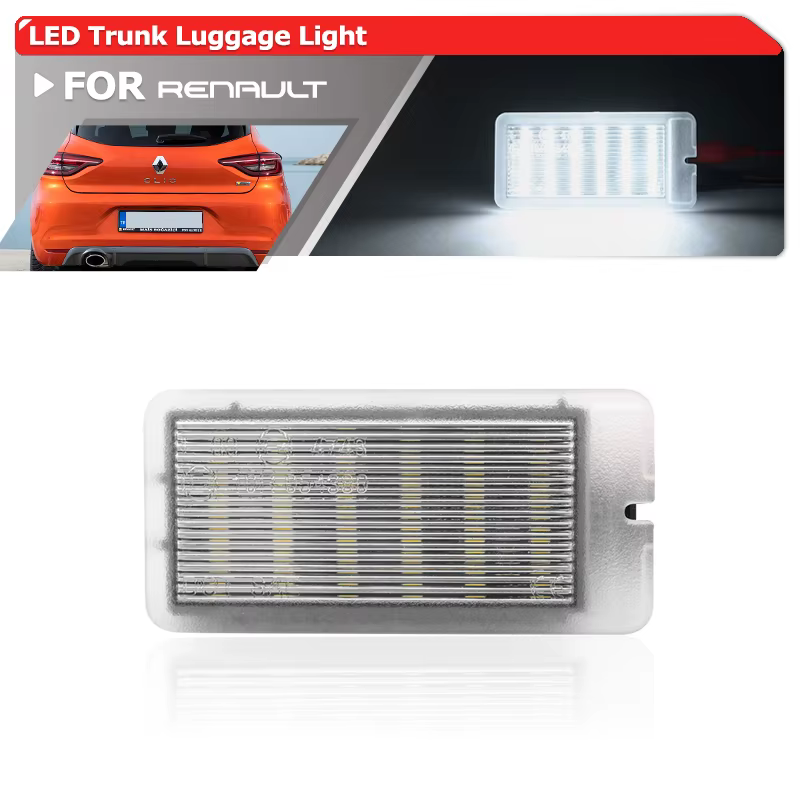 LED Trunk Boot Luggage Light For Renault Clio III IV V Zoe Kadjar Koleos II Vel Satis Fluence Symbol II Captur Megane Laguna