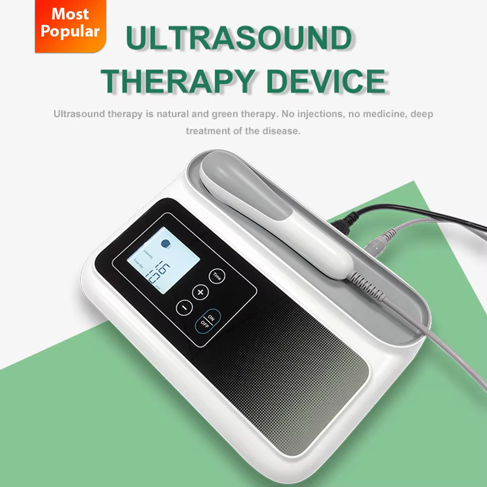 Suyzeko Ultrasonido Terapéutico Fisioterapia Ultrasound Therapy Machine Pain Relief Muscle Body Massage 1MHZ Ultrasonic Device