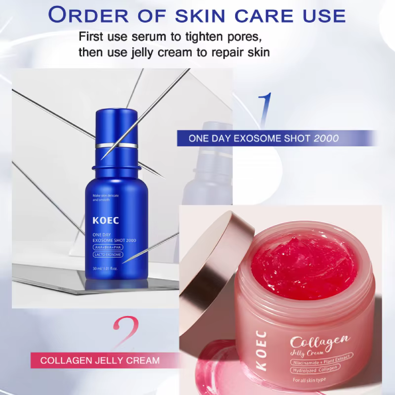 100g Collagen Jelly Face Cream,Niacinamide Moisturizing Brightening Facial Mask Lotion,Korean Skin Hydrating Anti-Aging Serum