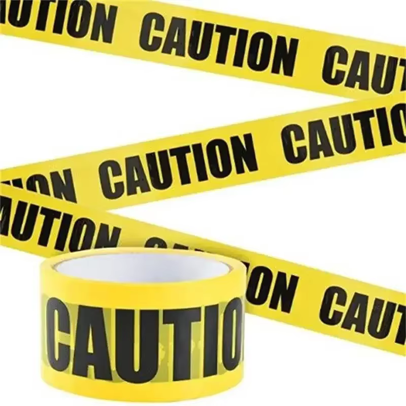 4.8cm*25m Roll Yellow Caution Tape for Safety Barrier for Police Barricade for Contractors New Arrival Warning Tape