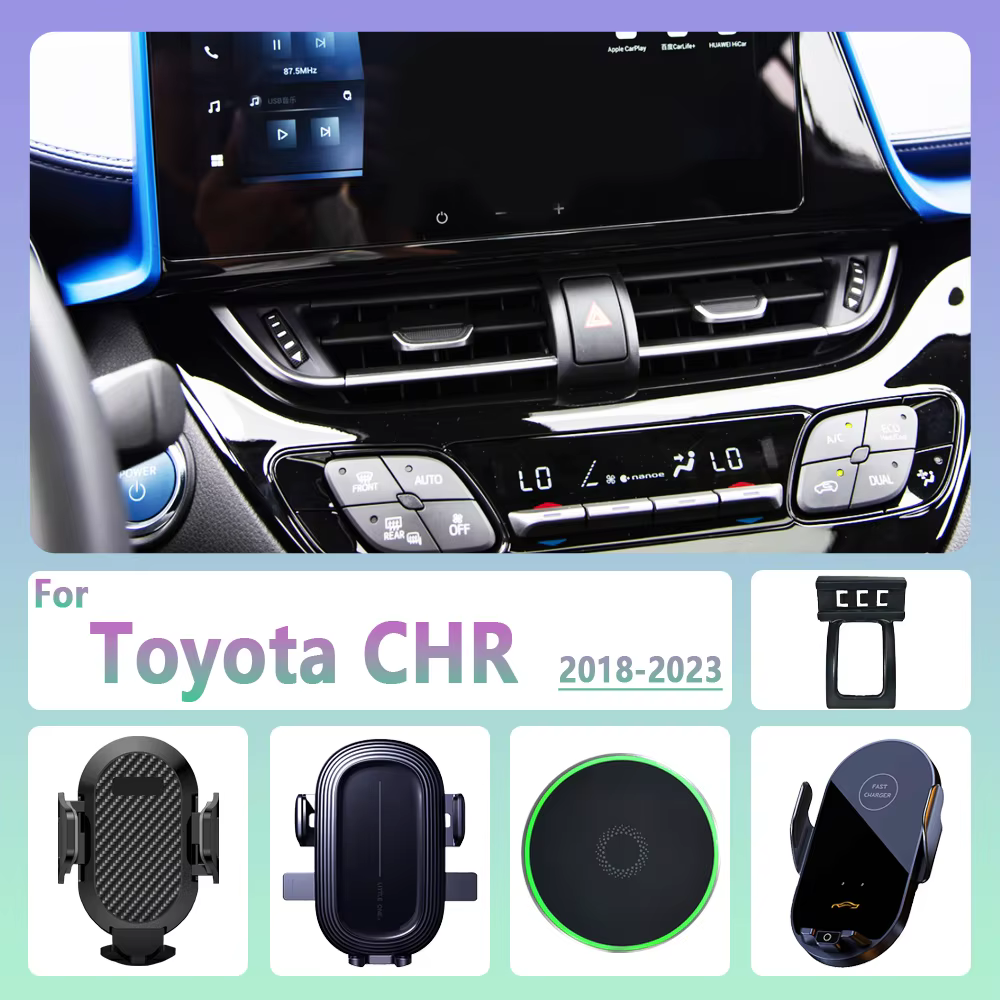 For Toyota CHR CH-R CH R 2018 2019-2023 Car Phone Holder Wireless Charging Magnetic Phone Holder Car Magsafe Support Accessories