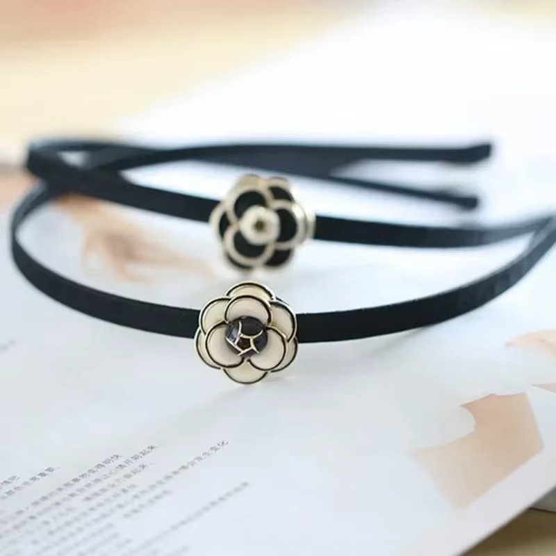 Beauty Korean Flower Bezel Headwear Women Elegant Headband Girls Bands Vintage Wash Fase Hairband Hoop For Hair Accessories
