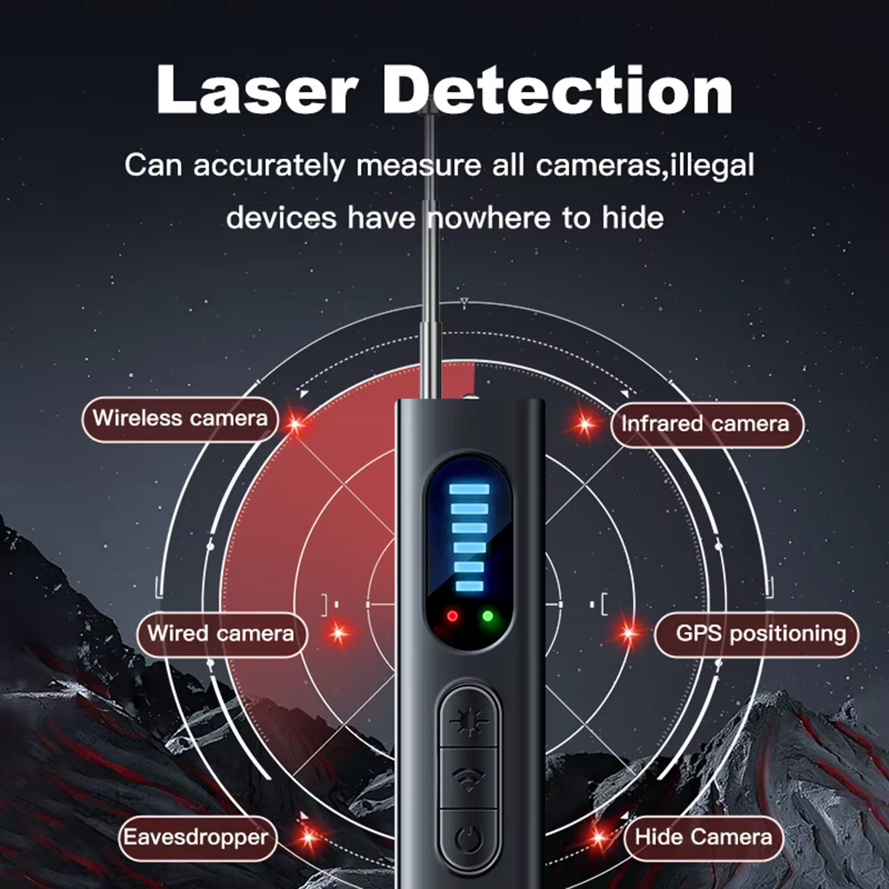 New T15 Infrared Camera Detector Protective Alarm Multi-function Mini Wireless Wifi Tester Gps Signal Device Scanner Tracker