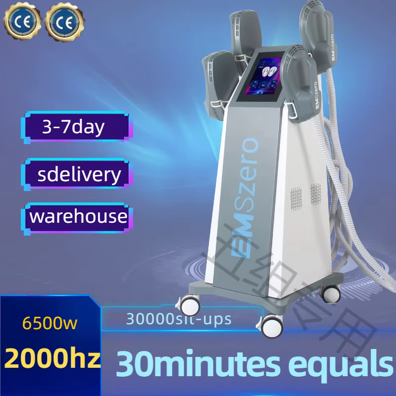 Portable Ems Zero Neo Tesla RF 2025 Machine Professional Hi-emt Body Sculpt 6500W Emszero Muscle Stimulator Slimming