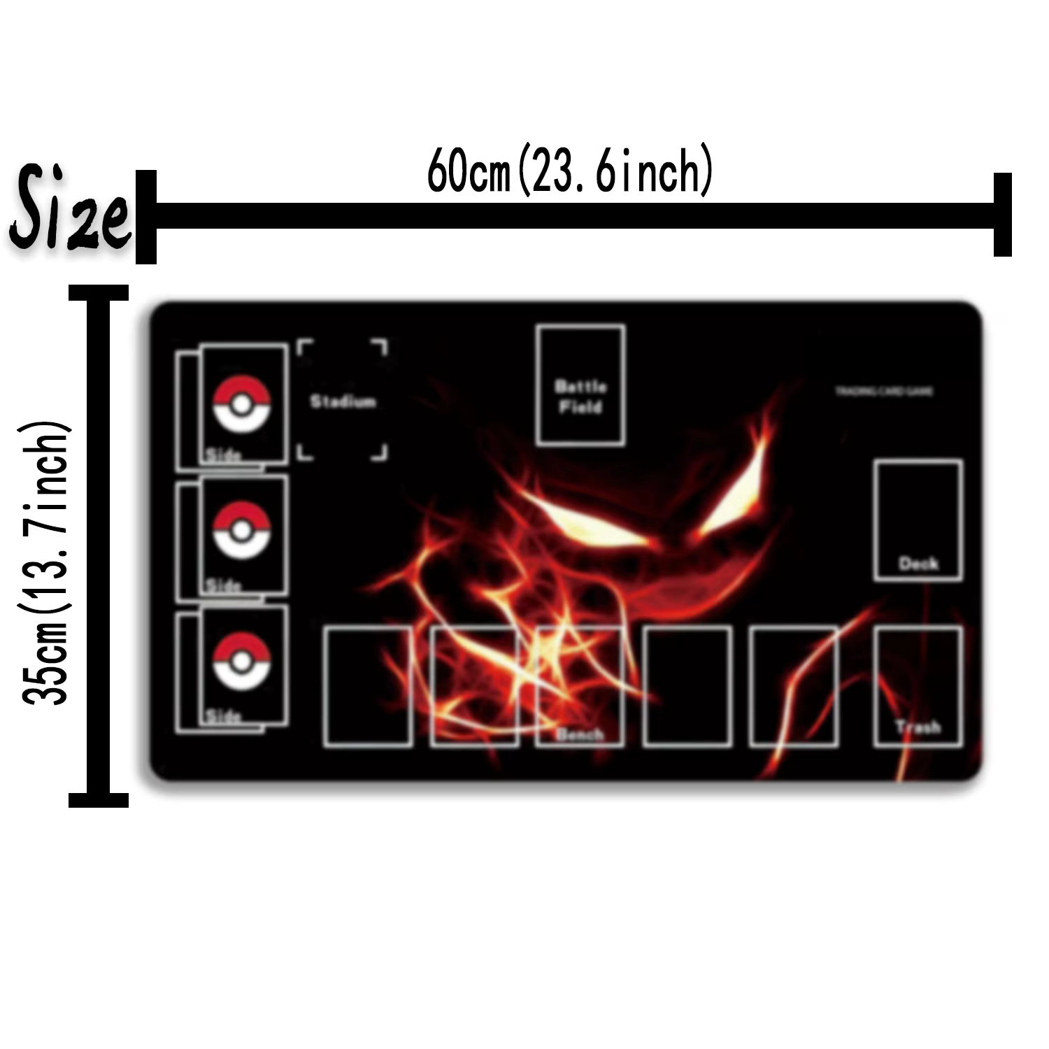 PTCG for Pokemon Playmat Trading Card Game Mat Dedicated Card Play Against Table 003 60cm
